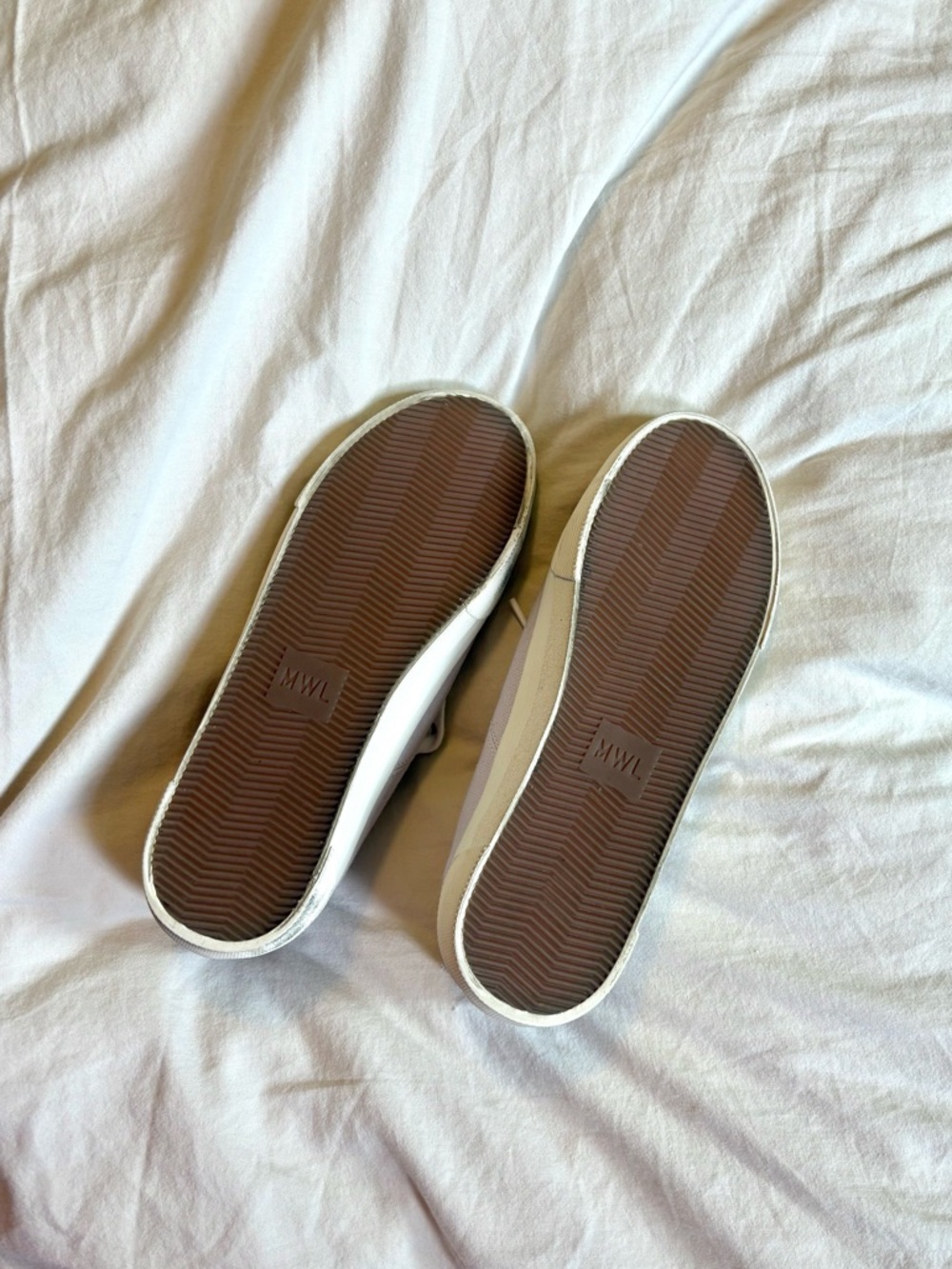 Madewell Light Purple Sidewalk Low Top Sneakers in Canvas size Women 7.5 Men 6 - Picture 3 of 7